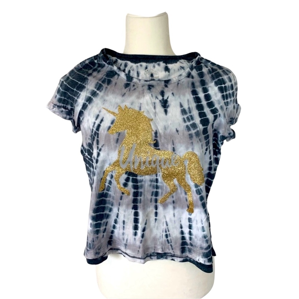 Justice Glitter Unicorn Shirt